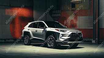 Установка сигнализации на Toyota RAV4 2020 